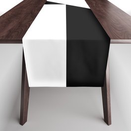 AVANTGARDE (BLACK-WHITE) Table Runner