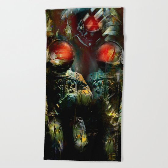 The guardians of the galaxy GN-z11 Beach Towel