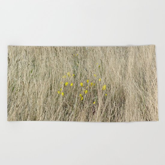 signs of life Beach Towel