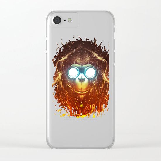 Monksmith II Clear iPhone Case