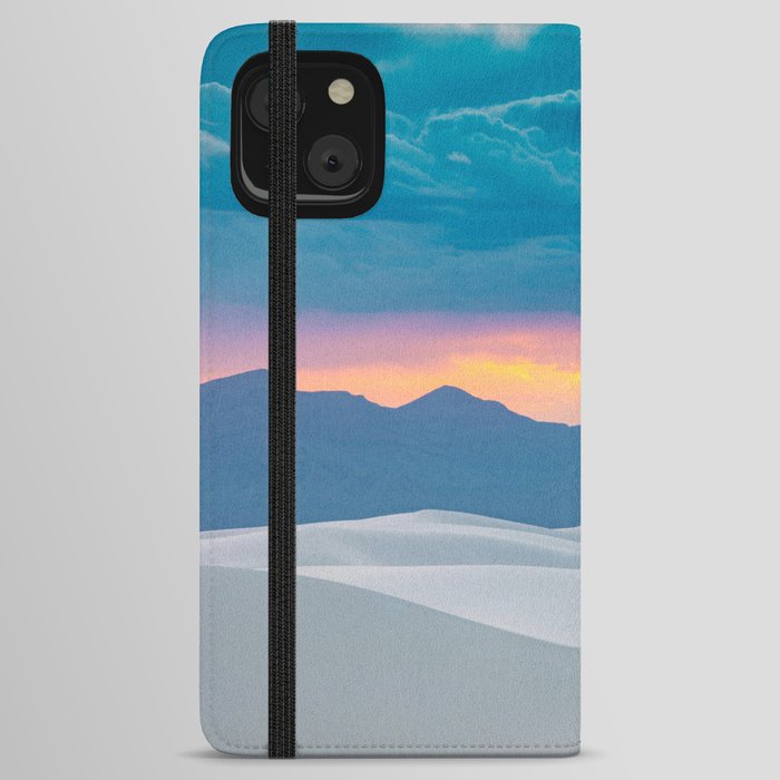 Desert Mountain Sunset  iPhone Wallet Case