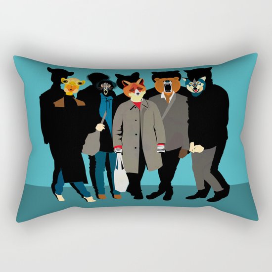 The gang Rectangular Pillow