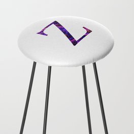 Initial letter "Z" Counter Stool
