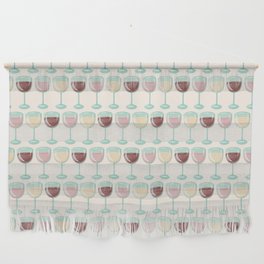 Wine Glasses Wall Hanging