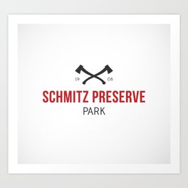 Schmitz Preserve Park Art Print
