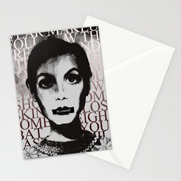 Be Yourself (Ft. Twiggy) Stationery Cards