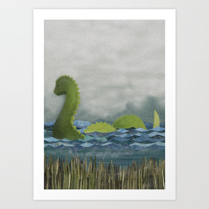 Nessie Art Print