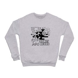 Comet Me Bro Crewneck Sweatshirt