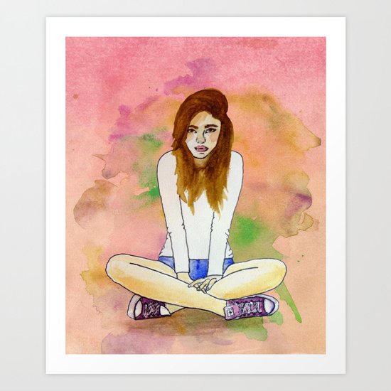 Mood today Art Print