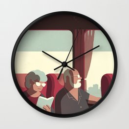 Day Trippers #1 - Arrival Wall Clock