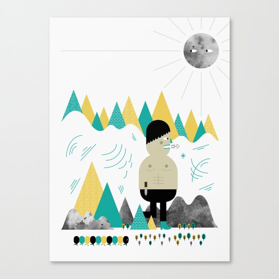 Giant! Canvas Print