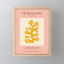 L'ART DU FÉMINISME III — Feminist Art — Matisse Exhibition Poster Framed Mini Art Print