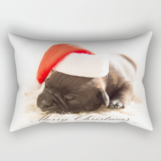 Cute Merry Christmas Rectangular Pillow