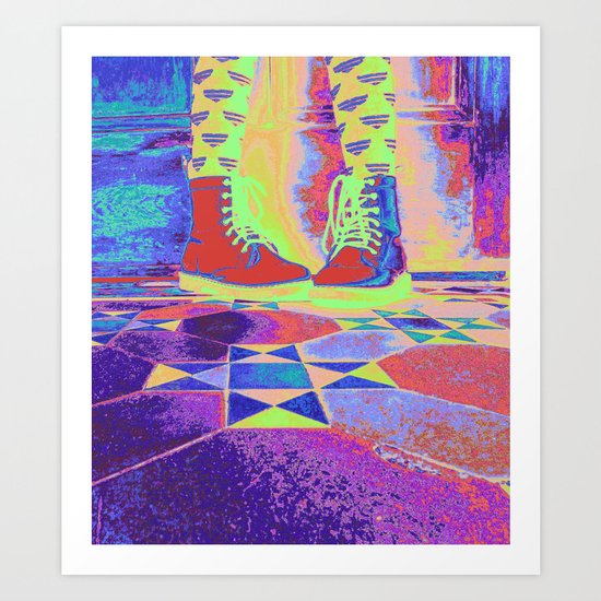 Rainbow Style Art Print