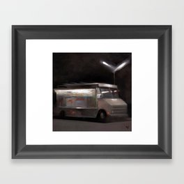 Taco Truck Framed Art Print