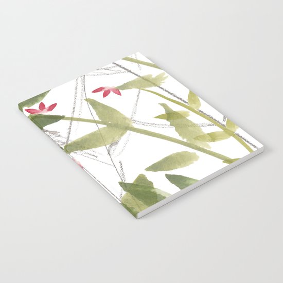 Pink flowers Notebook