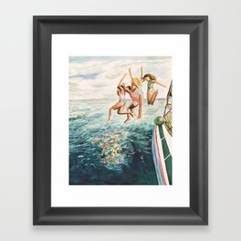 On 3 Framed Art Print