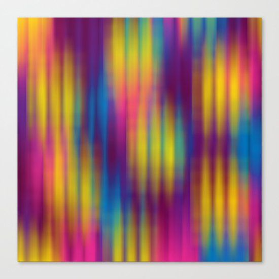 Color Chaos Canvas Print