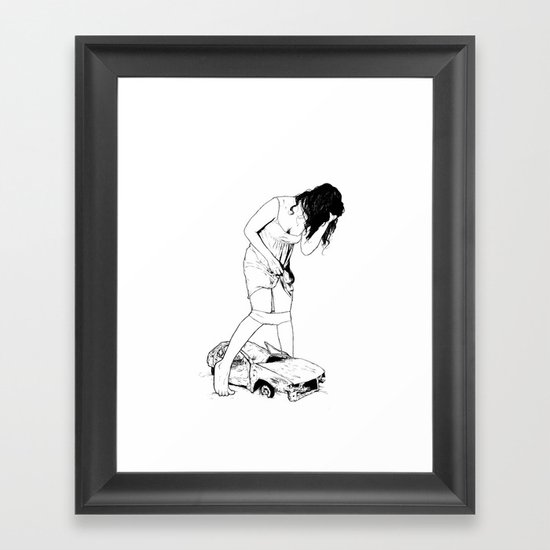 Growth and Gain Framed Art Print