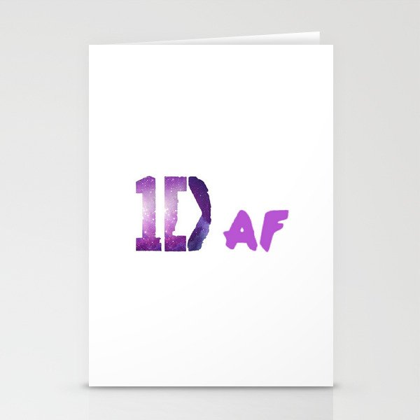 1D as f**k Stationery Cards