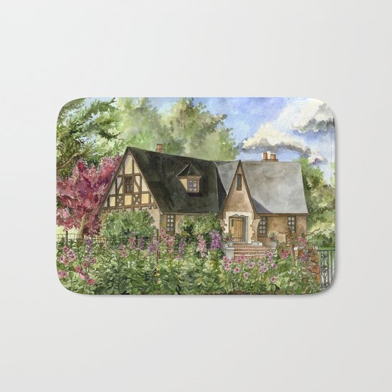 Tudor House on Kentucky Avenue Bath Mat