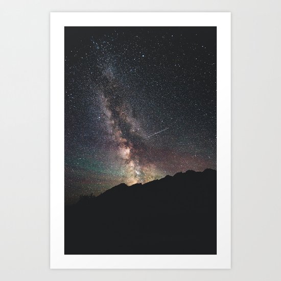 Starry night Art Print