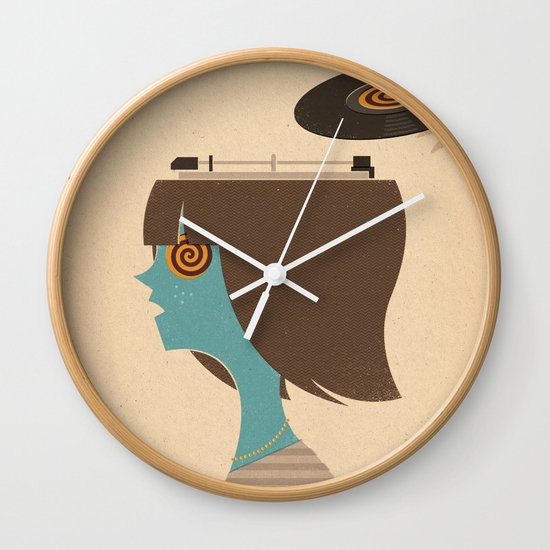 Mind Control Wall Clock