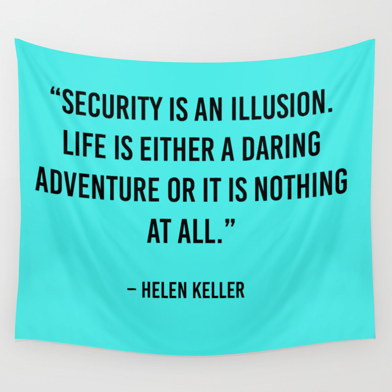 Security Is An Illusion Wall Tapestry By Thelovestate Society6