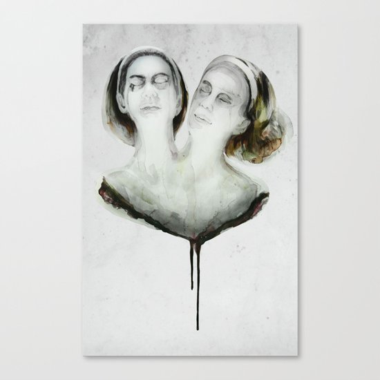 Bette and Dot Tattler Canvas Print