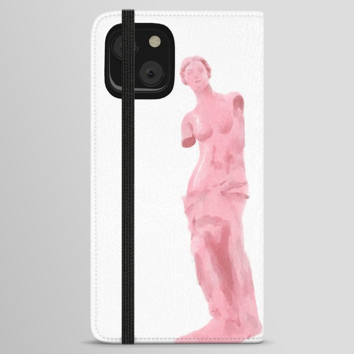 Bright Pink Venus iPhone Wallet Case