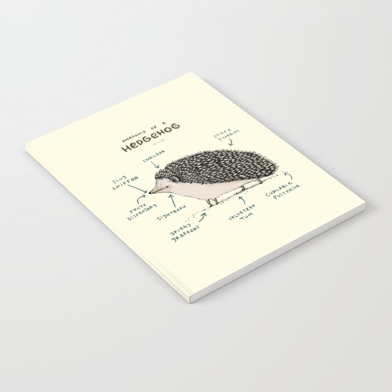 Anatomy of a Hedgehog Notebook