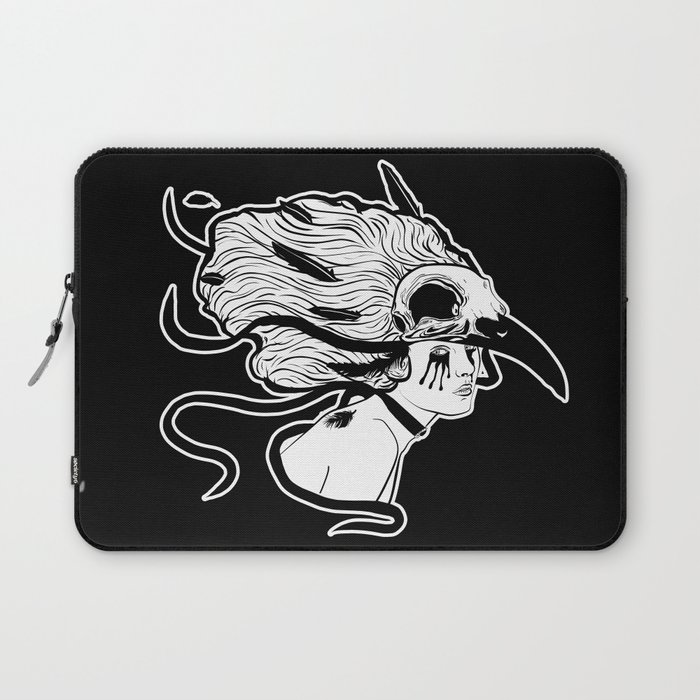 Black crow Laptop Sleeve