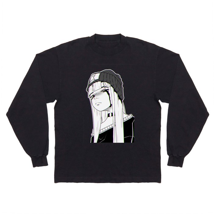 Disapointed sad girl Long Sleeve T Shirt