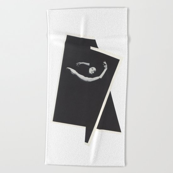 Caught in Flux Beach Towel