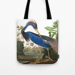 Louisiana Heron by John James Audubon Tote Bag