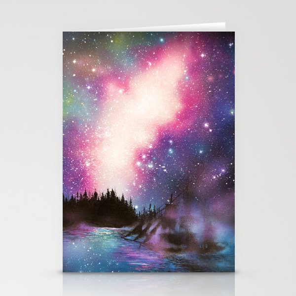 Lakeside Nebula Stationery Cards