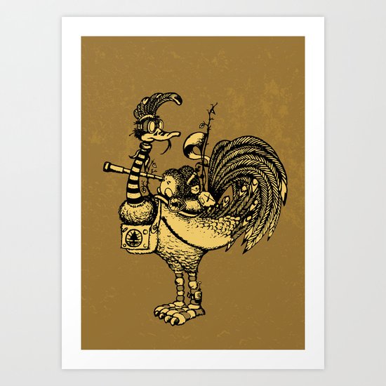 Nature warriors: Scouts v.2 Art Print