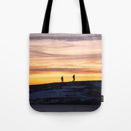 Arctic Sunset Walk Tote Bag