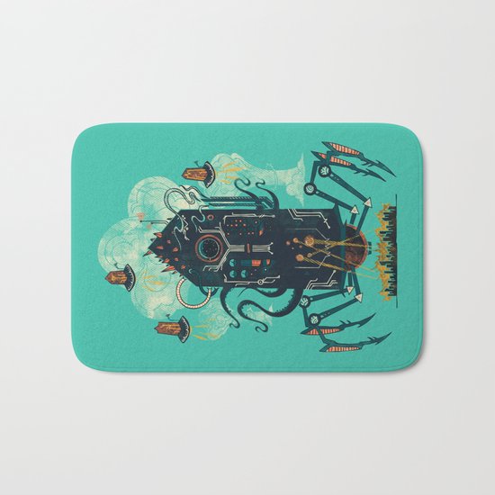 Not with a whimper but with a bang Bath Mat