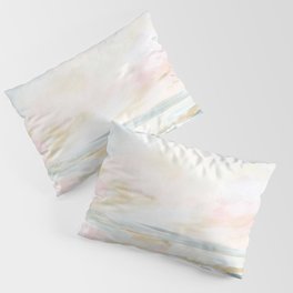 Golden Hour - Pastel Seascape Pillow Sham