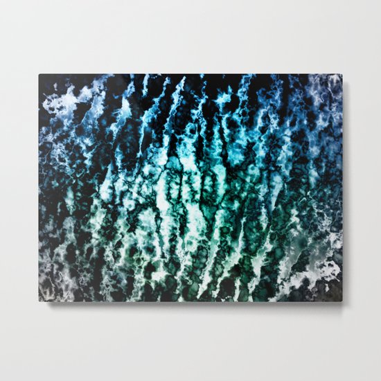 π Blue Tureis Metal Print