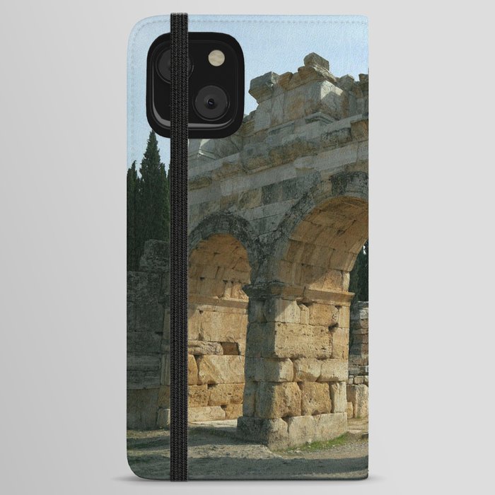 The Northern Roman Gate Hierapolis iPhone Wallet Case
