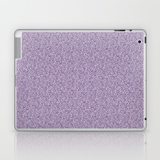 Purple Glitter Laptop & iPad Skin