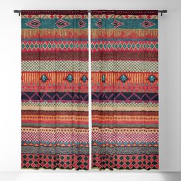 Oriental Traditional Rug Artwork Design C13 Blackout Curtain