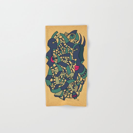 - meet the Queen of the sea - Hand & Bath Towel
