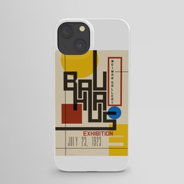 Bauhaus Poster I iPhone Case