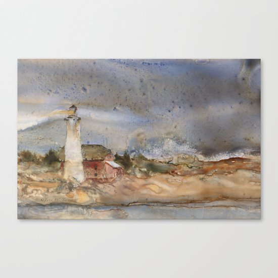 Menagerie Island Lighthouse Canvas Print