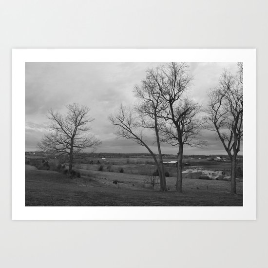 Down On The Farm Art Print