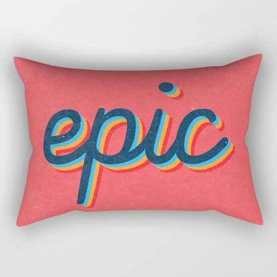 Epic - pink version Rectangular Pillow