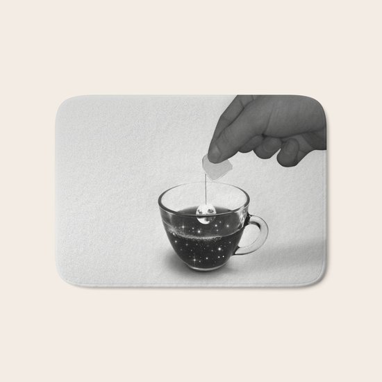 full moon Bath Mat